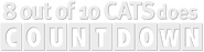 Logo of 8 Out of 10 Cats Does Countdown image size 1314x335