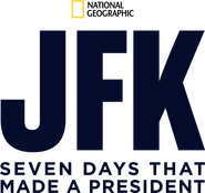 Logo of JFK: Seven Days That Made a President image size 1384x1300