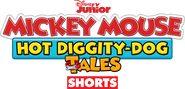 Logo of Mickey Mouse: Hot Diggity Dog Tales image size 2707x1298