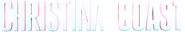 Logo of Christina on the Coast image size 4127x709