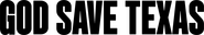 Logo of God Save Texas image size 1746x299