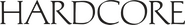 Logo of Hardcore image size 872x119