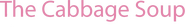 Logo of The Cabbage Soup image size 6458x945
