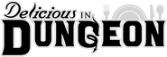 Logo of Delicious in Dungeon image size 2037x708