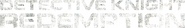 Logo of Detective Knight: Redemption image size 2600x389