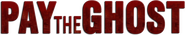 Logo of Pay the Ghost image size 785x149