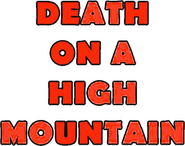 Logo of Death on High Mountain image size 778x614