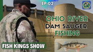 Ohio River Dam Sauger Fishing