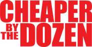 Logo of Cheaper by the Dozen image size 1910x978
