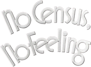 Logo of No Census, No Feeling image size 564x418