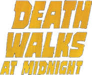 Logo of Death Walks at Midnight image size 775x631