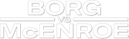 Logo of Borg vs McEnroe image size 785x236