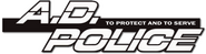 Logo of A.D. Police image size 795x209