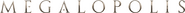 Logo of Megalopolis image size 4100x287