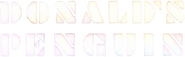 Logo of Donald's Penguin image size 432x133
