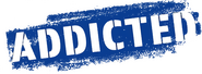 Logo of Addicted image size 3800x1393