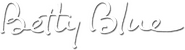 Logo of Betty Blue image size 782x212