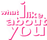Logo of What I Like About You image size 1195x1034