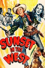 poster Sunset in the West