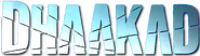 Logo of Dhaakad image size 558x156