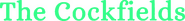Logo of The Cockfields image size 962x107