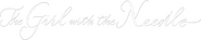 Logo of The Girl with the Needle image size 1754x347