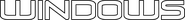 Logo of Windows image size 509x56