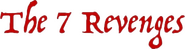 Logo of The Seven Revenges image size 779x206
