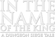 Logo of In the Name of the King: A Dungeon Siege Tale image size 439x296