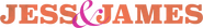 Logo of Jess & James image size 1175x162