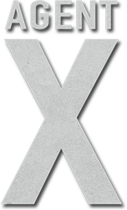 Logo of Agent X image size 181x298