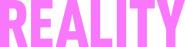 Logo of Reality image size 3821x963