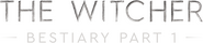 Logo of The Witcher Bestiary Season 1, Part 1 image size 938x203