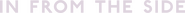 Logo of In from the Side image size 4303x312