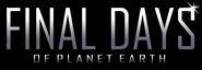 Logo of Final Days of Planet Earth image size 3726x1299