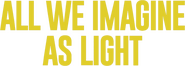 Logo of All We Imagine as Light image size 782x281