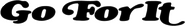 Logo of Go for It image size 783x112