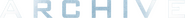 Logo of Archive image size 1748x167