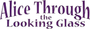 Logo of Alice Through the Looking Glass image size 891x289