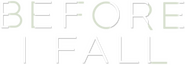 Logo of Before I Fall image size 790x277
