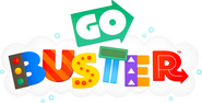 Logo of Go Buster! image size 2546x1298