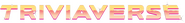 Logo of Triviaverse image size 1272x159