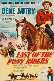 poster Last of the Pony Riders