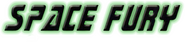 Logo of Space Fury image size 942x216