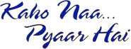 Logo of Kaho Naa... Pyaar Hai image size 3495x1297