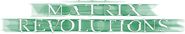 Logo of The Matrix Revolutions image size 780x145