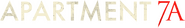 Logo of Apartment 7A image size 800x121
