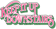 Logo of Keep It Up Downstairs image size 568x298