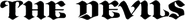 Logo of The Devils image size 779x86