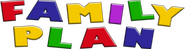 Logo of Family Plan image size 1521x404